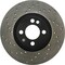 Centric Parts Sport Cross Drilled Brake Rotor, 128.34101R 128.34101R - alternate 1